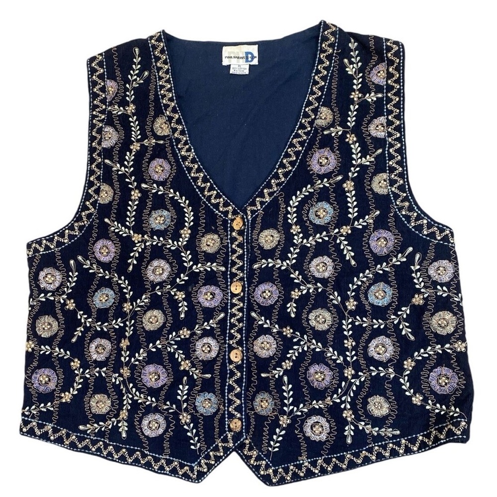 EUC  Vintage Corduroy Vest 100% Cotton size M